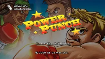 Power Punch screen shot title